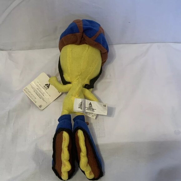 Baby Tweety Bird Looney Tunes Plush 1998 Rolller blade Helmet 10 Ace Yellow - Picture 4 of 12